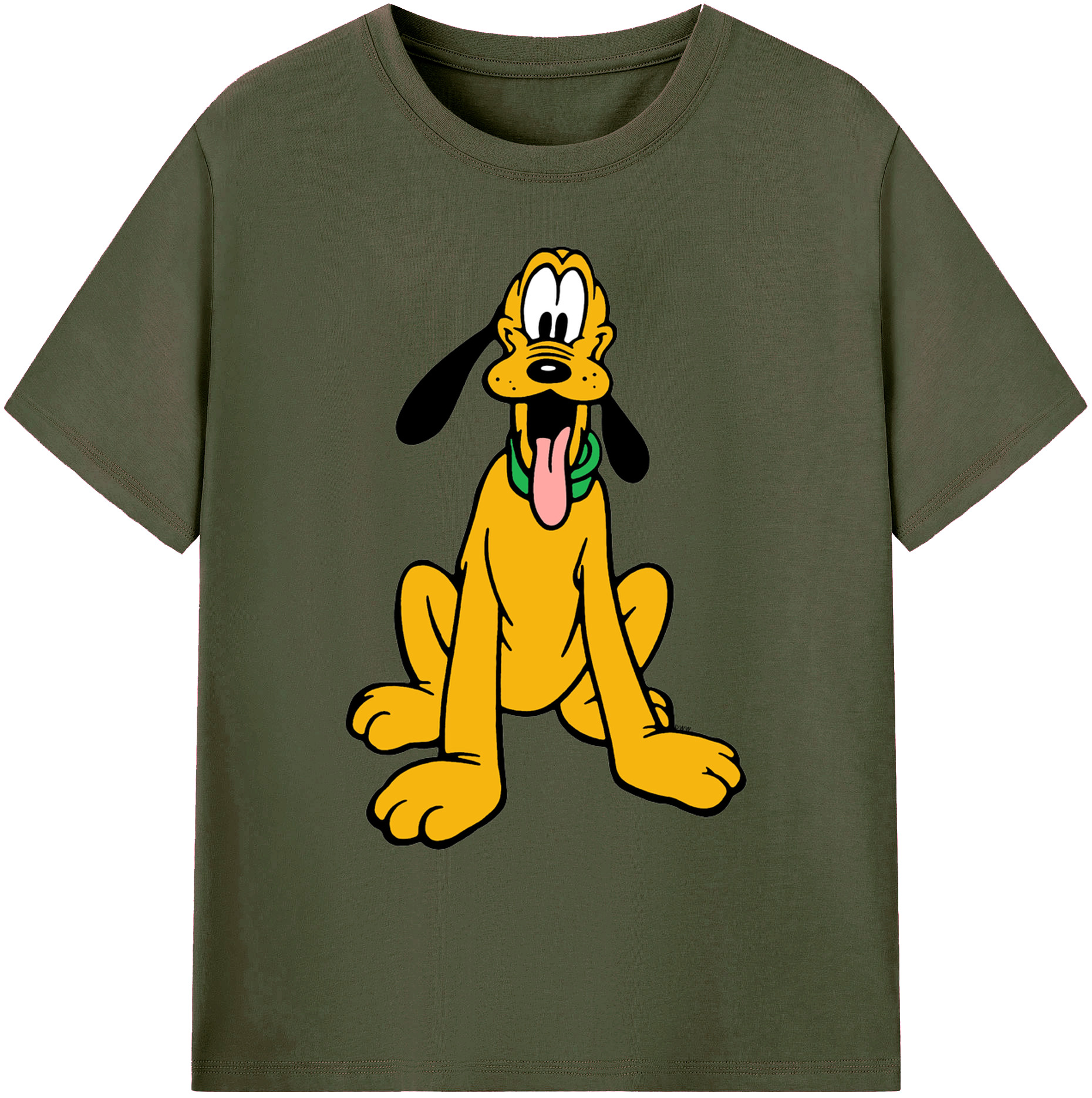 ミッキーマウス Mickey Mouse 綿100％ メンズ半袖Tシャツ｜肌触りやわらか＆通気性